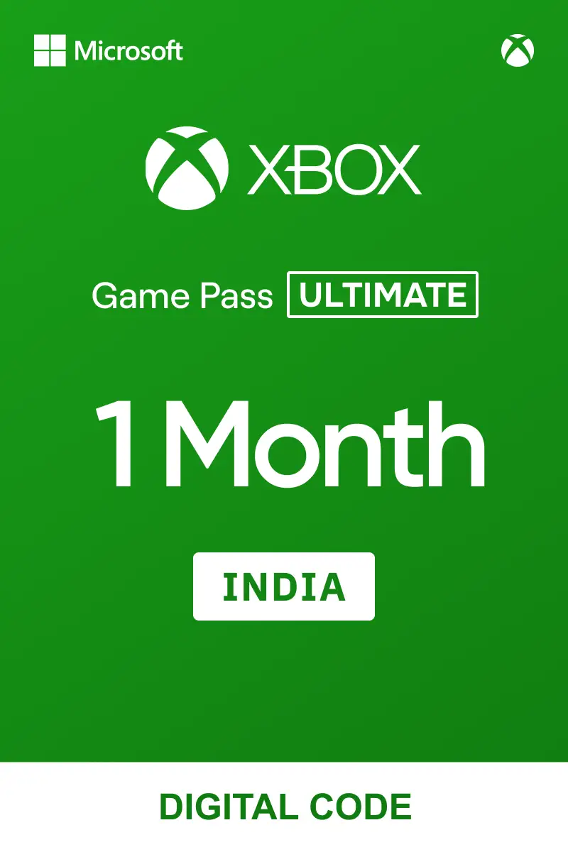 Xbox Game Pass Ultimate 1 Month (India) - Xbox Live - Digital Key