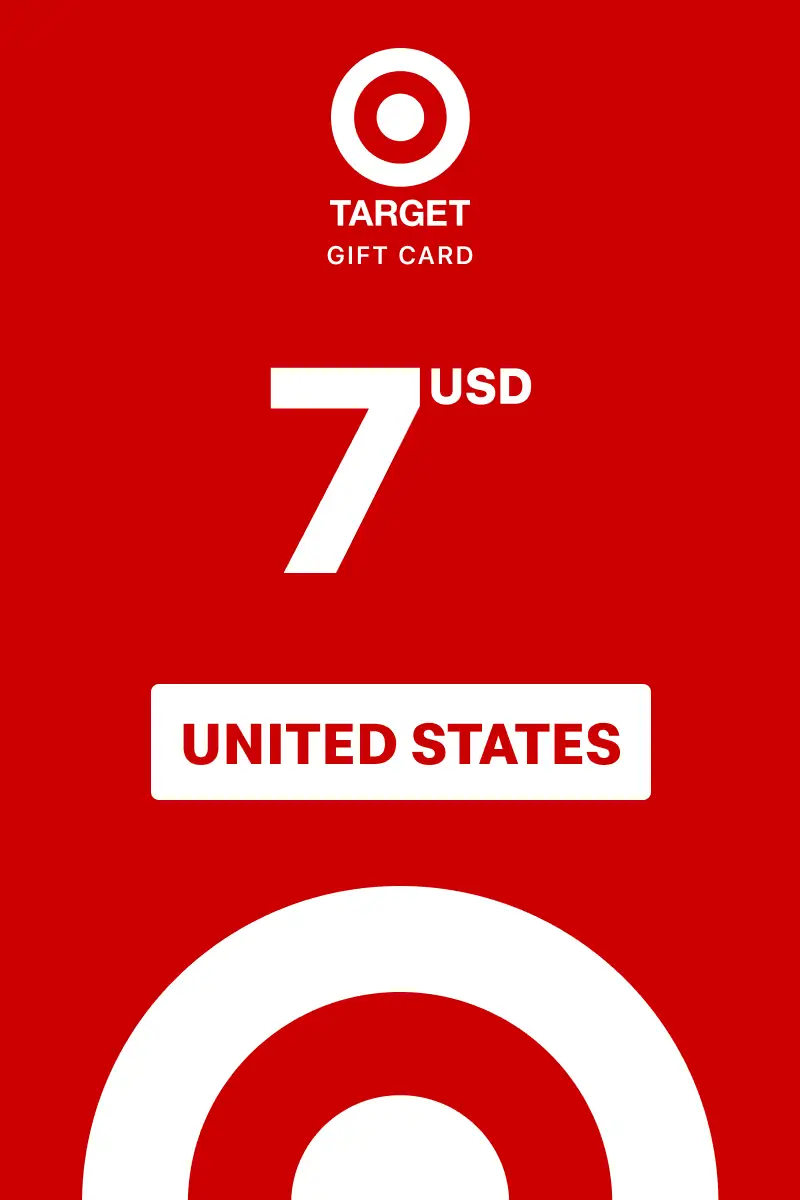 Target 7 USD Gift Card (United States) - Digital Key