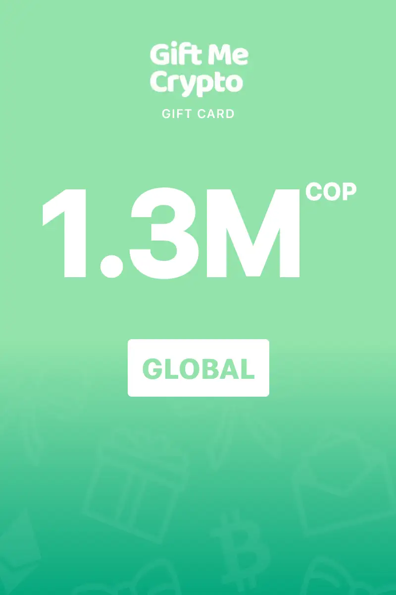 Gift Me Crypto 1300000 COP Gift Card (Global) - Digital Key
