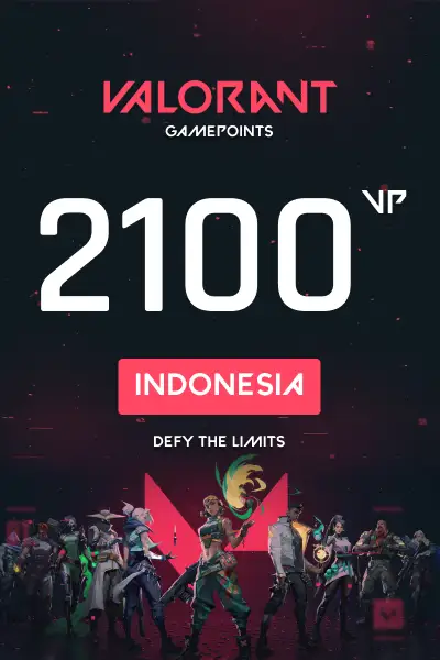 VALORANT 2100 Valorant Points (Indonesia) - Digital Key