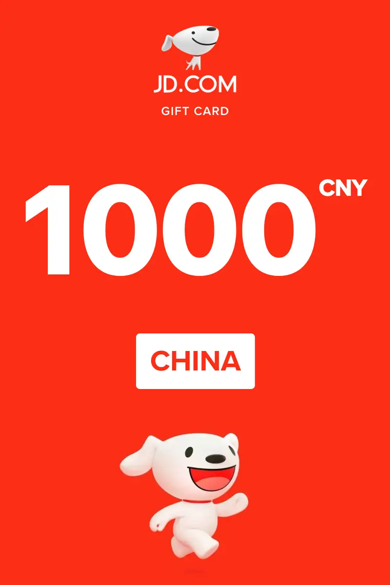 JD.com 1000 CNY Gift Card (China) - Digital Key
