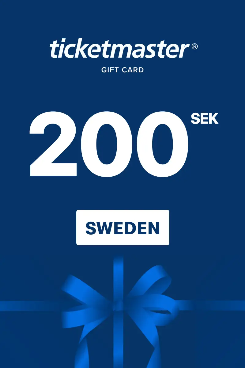 Ticketmaster 200 SEK Gift Card (Sweden) - Digital Key
