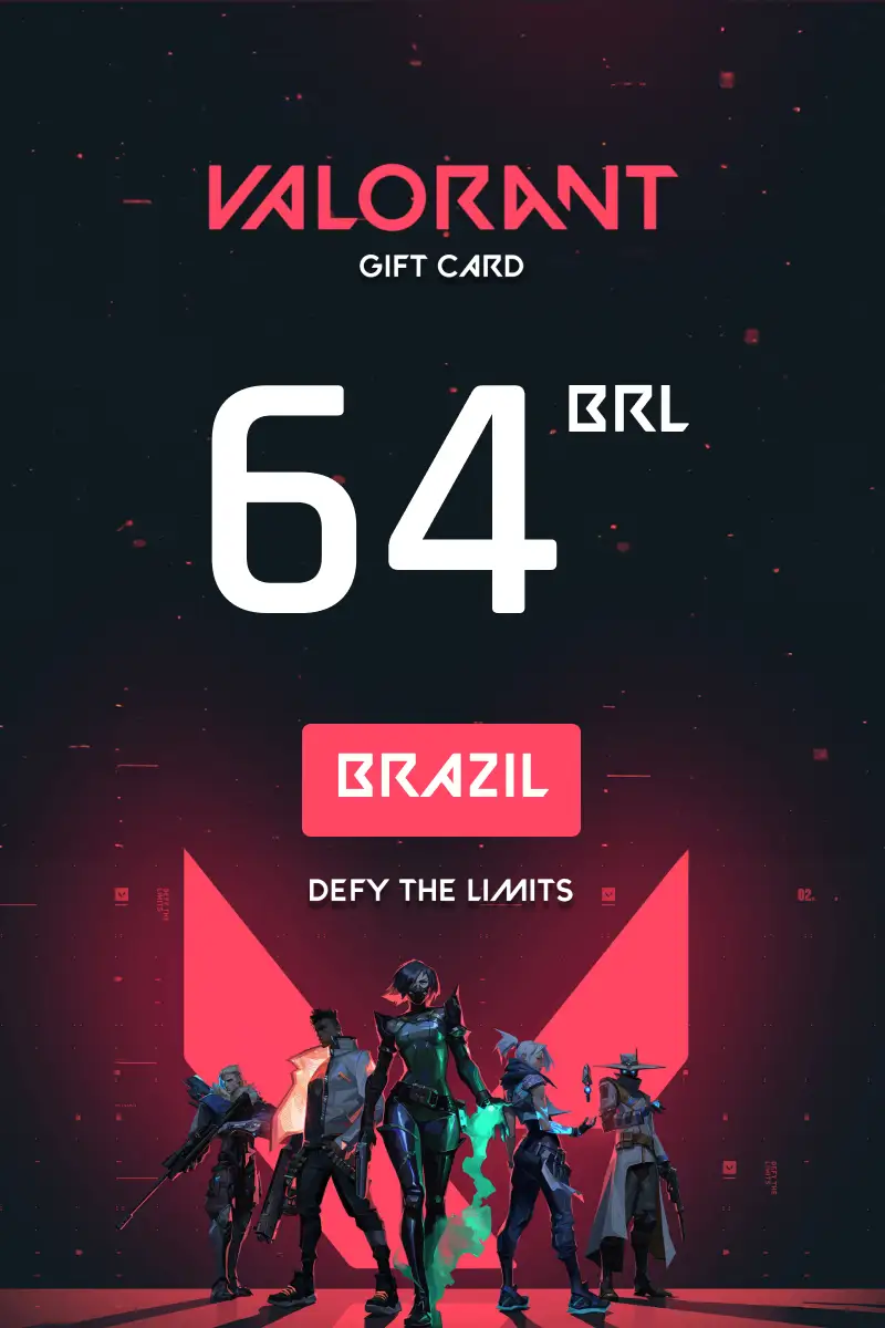 Valorant 64 BRL Gift Card (Brazil) - Digital Key