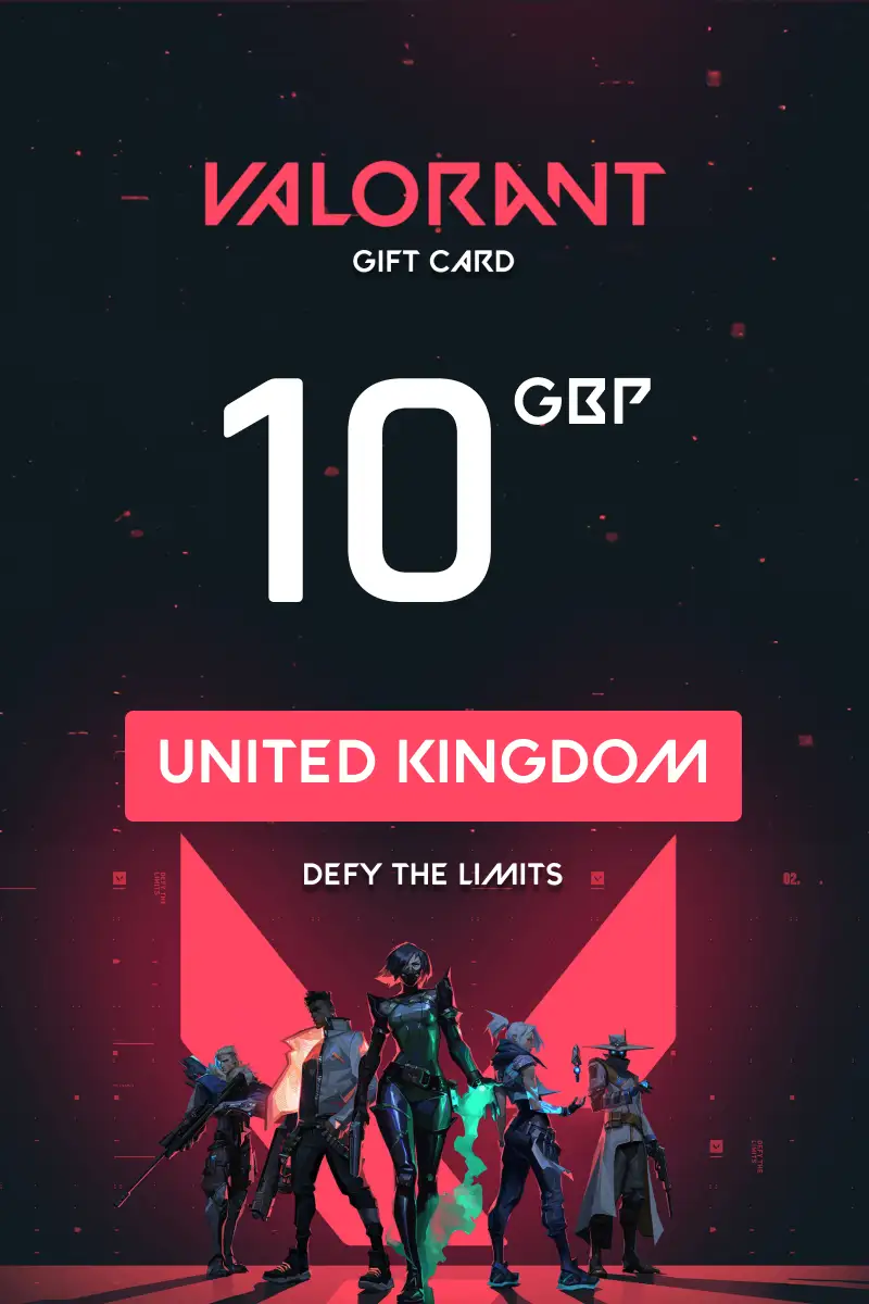 Buy Valorant 10 GBP Gift Card (United Kingdom) - Digital Key
