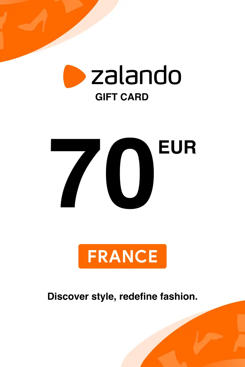 Zalando 70 EUR Gift Card (France) - Digital Key