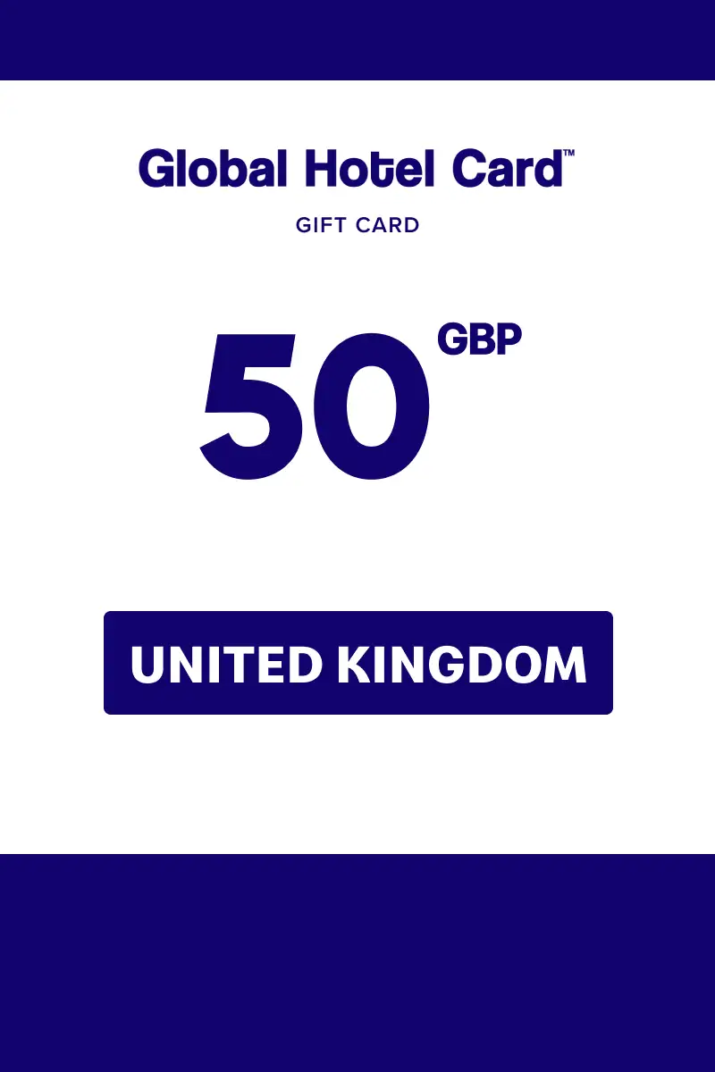 Global Hotel Card 50 GBP Gift Card (United Kingdom) - Digital Key