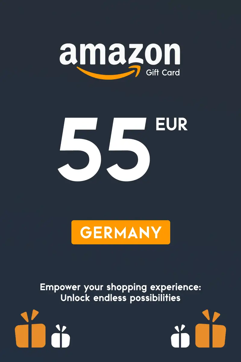 Amazon 55 EUR Gift Card (Germany) - Digital Key