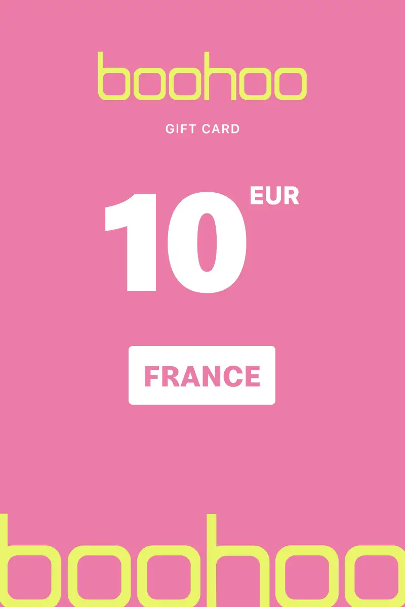 Boohoo 10 EUR Gift Card (France) - Digital Key