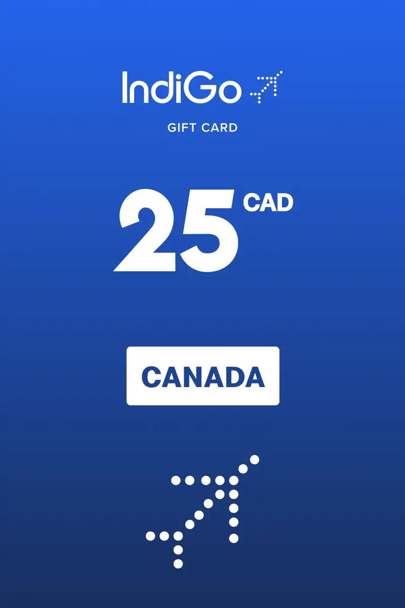Indigo 25 CAD Gift Card (Canada) - Digital Key