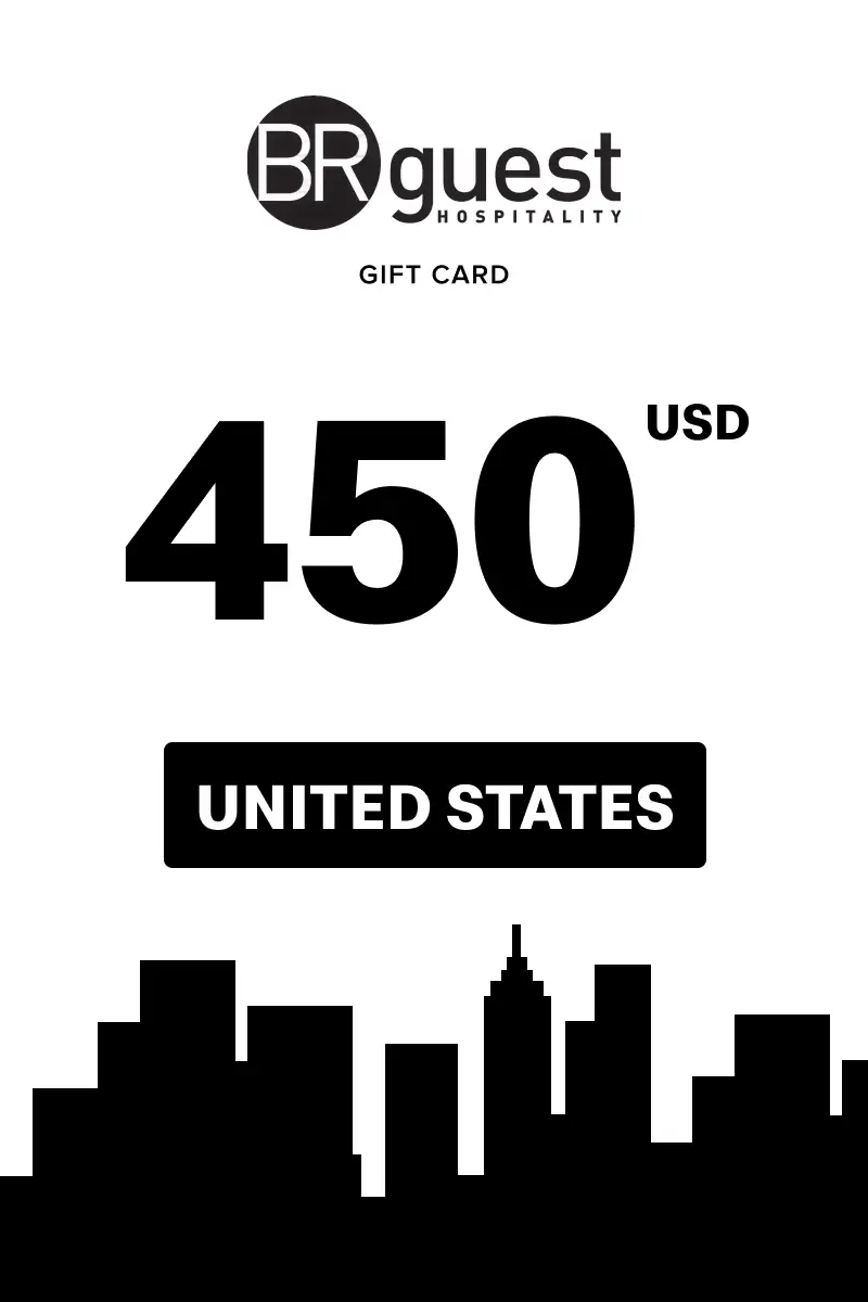 BR Guest Hospitality 450 USD Gift Card (United States) - Digital Key