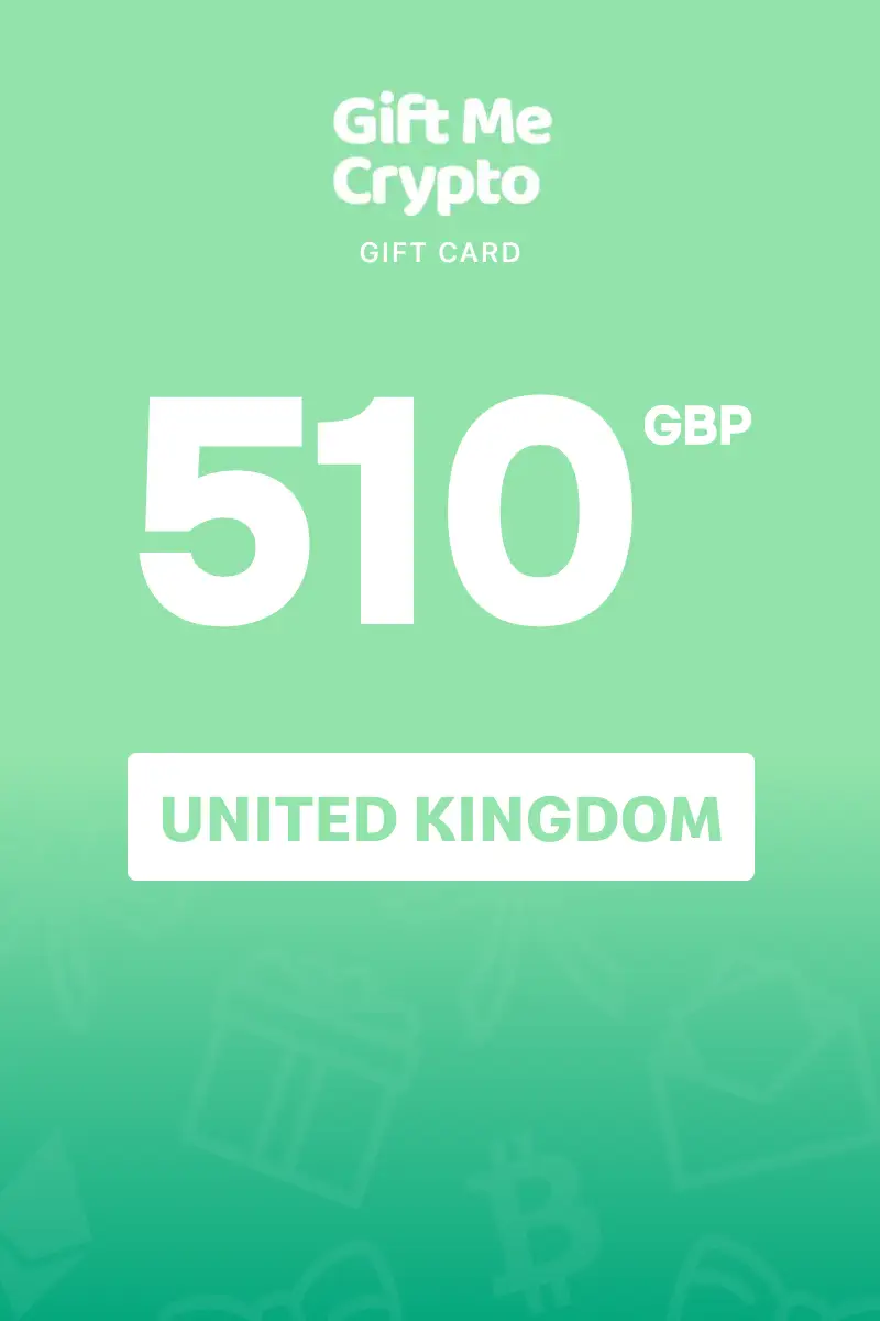 Gift Me Crypto (ETH) 510 GBP Gift Card (United Kingdom) - Digital Key