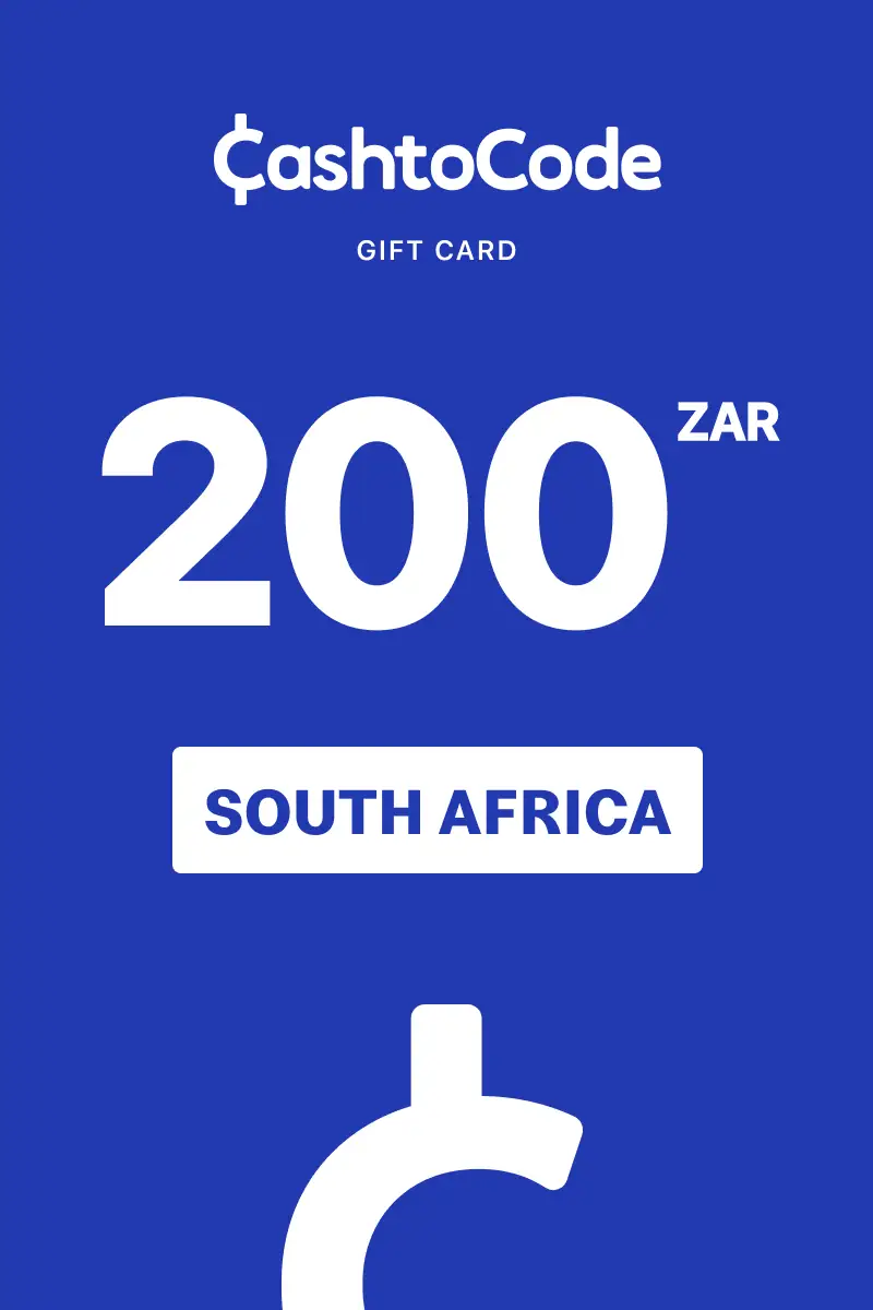 CashtoCode 200 ZAR Gift Card (South Africa) - Digital Key