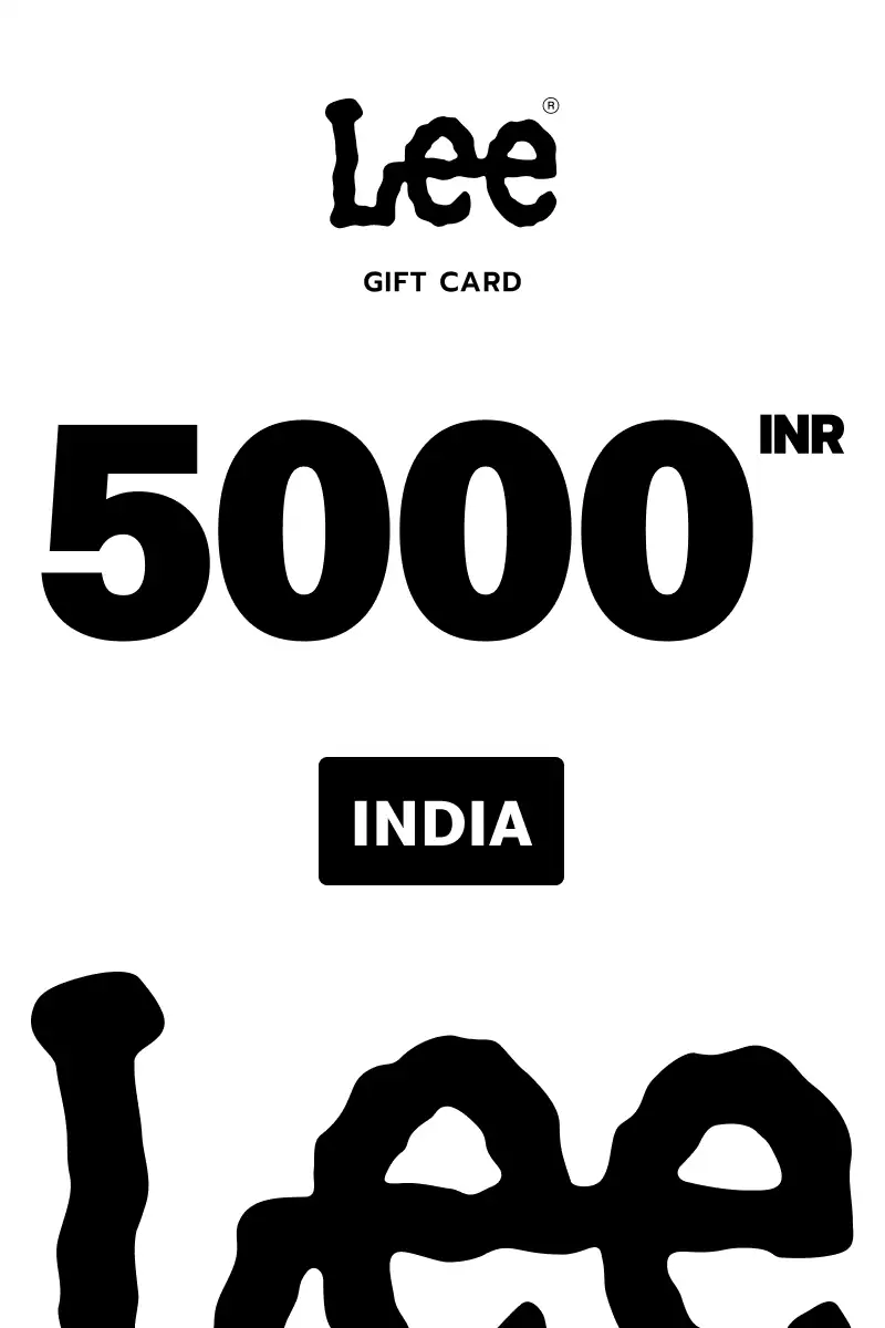 Lee 5000 INR Gift Card (India) - Digital Key