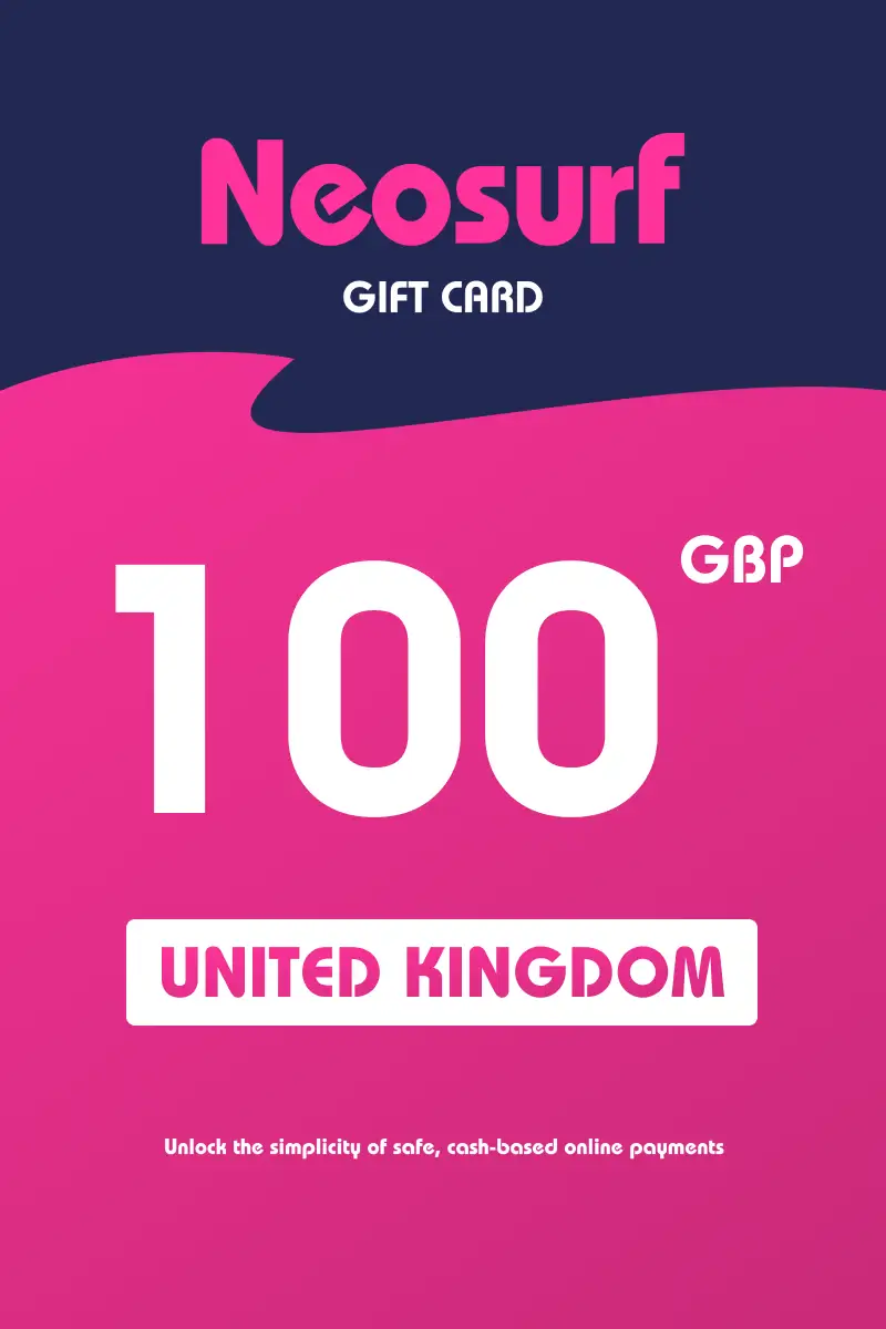 Neosurf 100 GBP Gift Card (United Kingdom) - Digital Key
