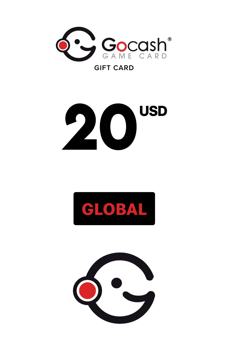 GoCash Game Card 20 USD Gift Card (Global) - Digital Key