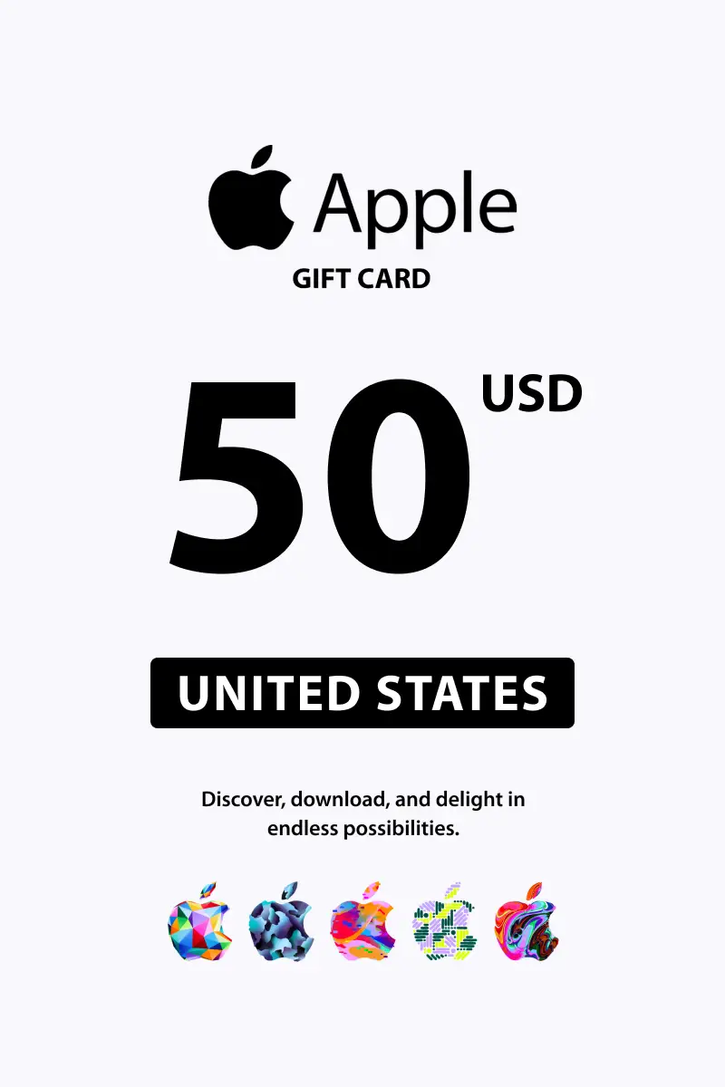 Apple 50 USD Gift Card (United States) - Digital Key