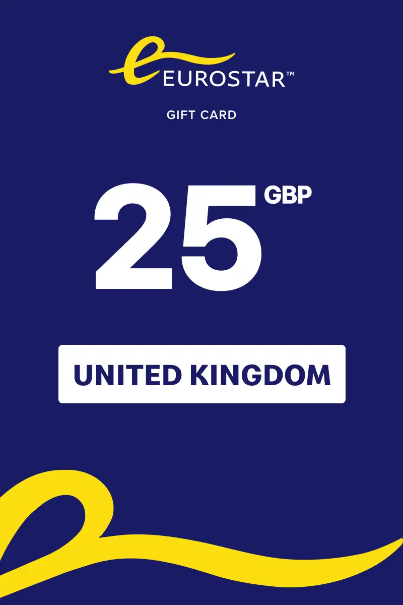 Eurostar 25 GBP Gift Card (United Kingdom) - Digital Key