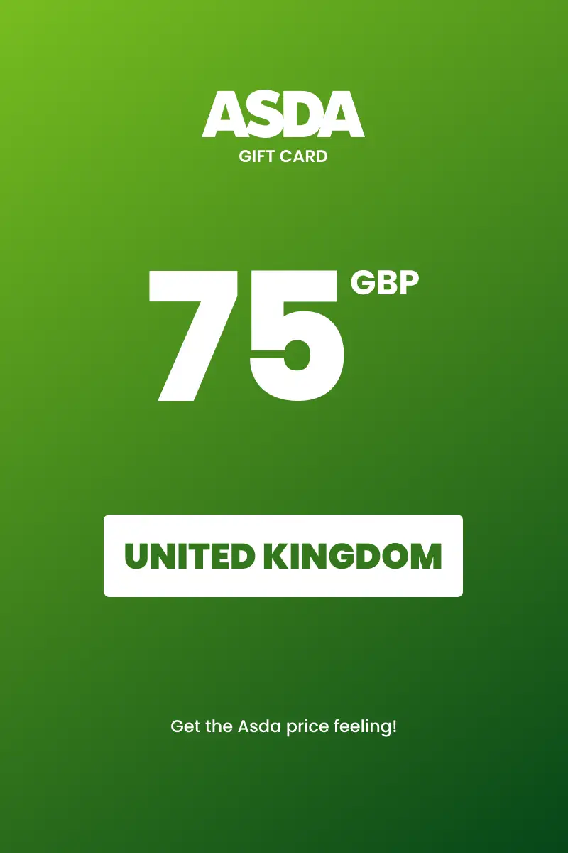 ASDA 75 GBP Gift Card (United Kingdom) - Digital Key
