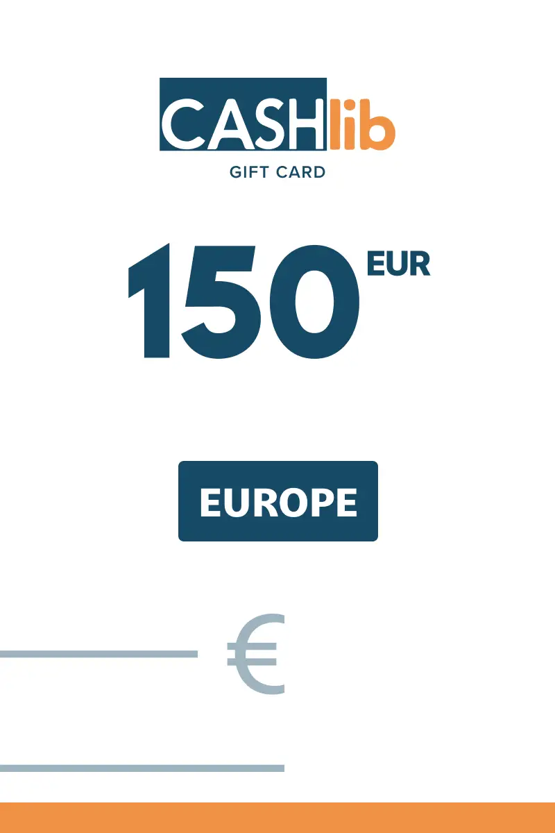 CASHlib 150 EUR Gift Card (Europe) - Digital Key