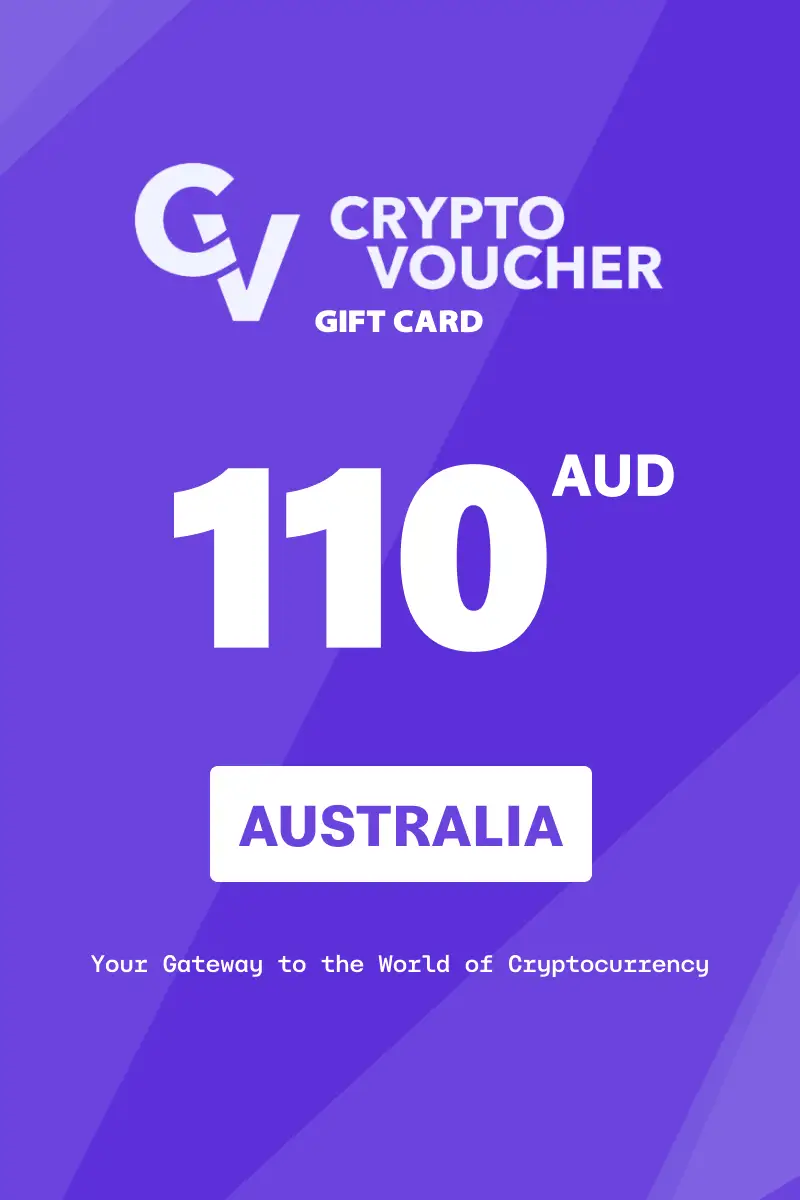 Crypto Voucher 110 AUD Gift Card (Australia) - Digital Key