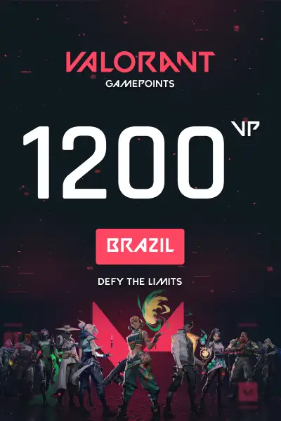 VALORANT 1200 Valorant Points (Brazil) - Digital Key
