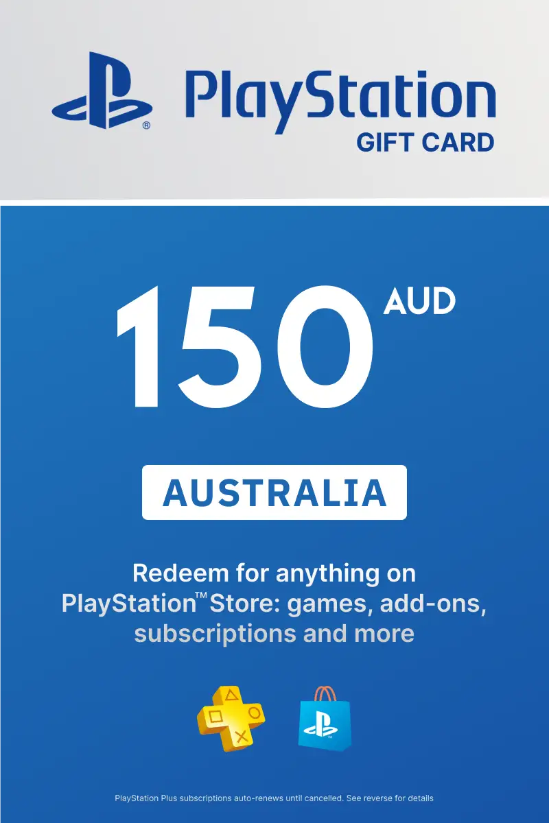 PlayStation Store 150 AUD Gift Card (Australia) - Digital Key