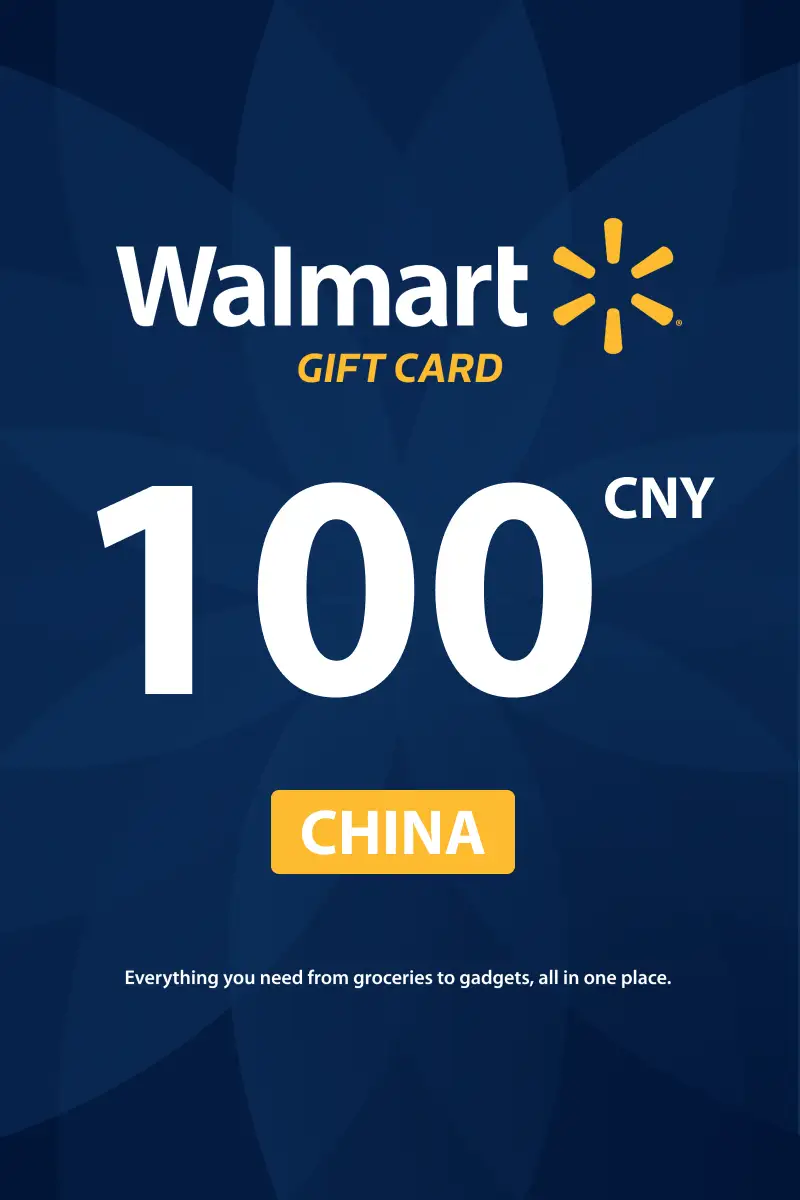 Walmart 100 CNY Gift Card (China) - Digital Key