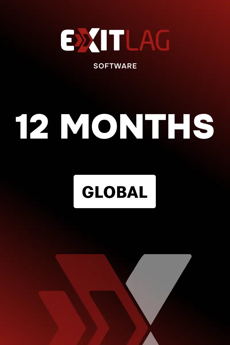 ExitLag 12 Months Software License (Global) - Digital Key