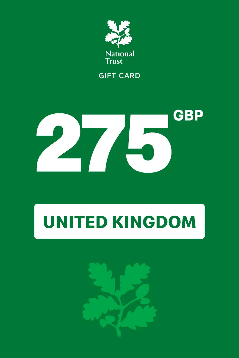 National Trust 275 GBP Gift Card (United Kingdom) - Digital Key