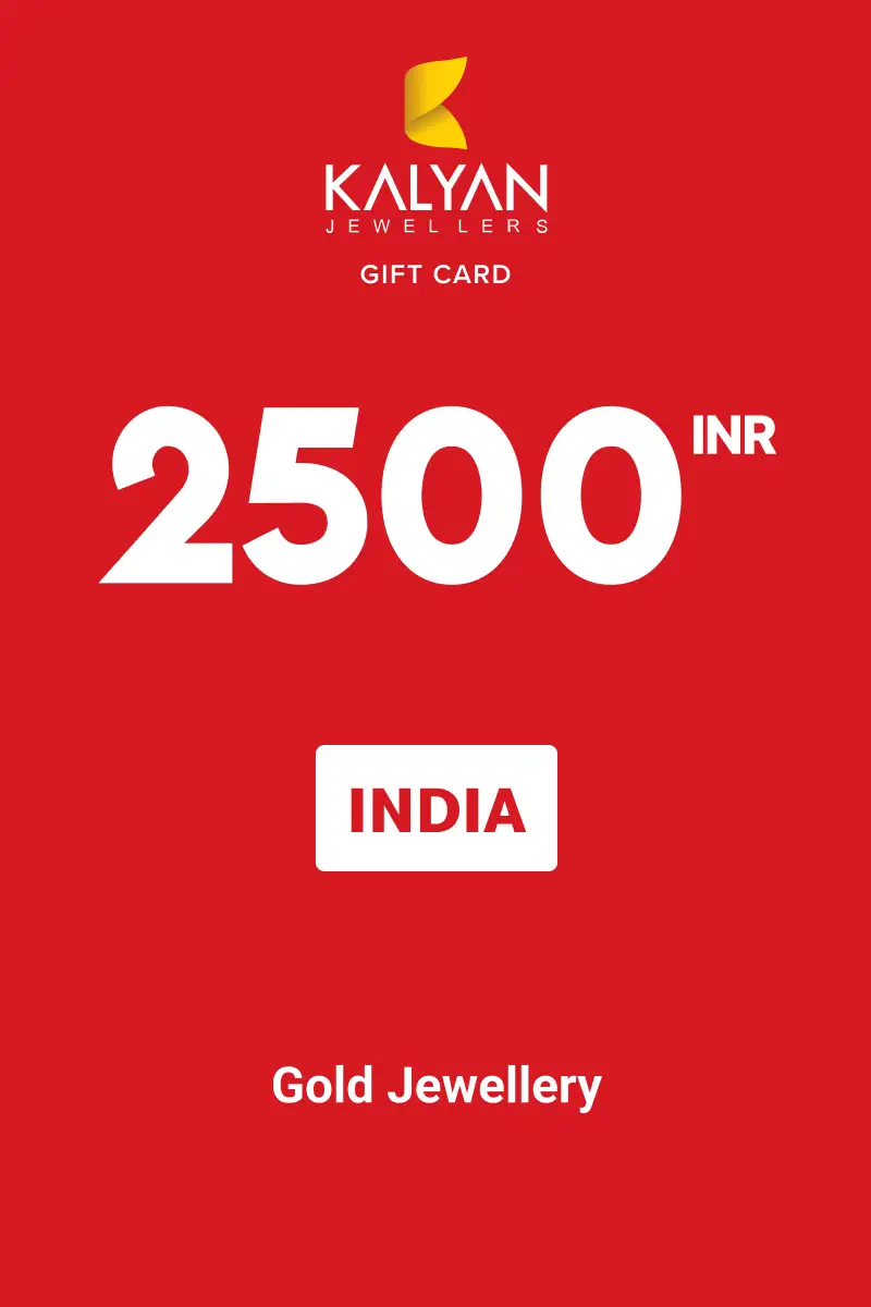 Kalyan Gold Jewellery 2500 INR Gift Card (India) - Digital Key