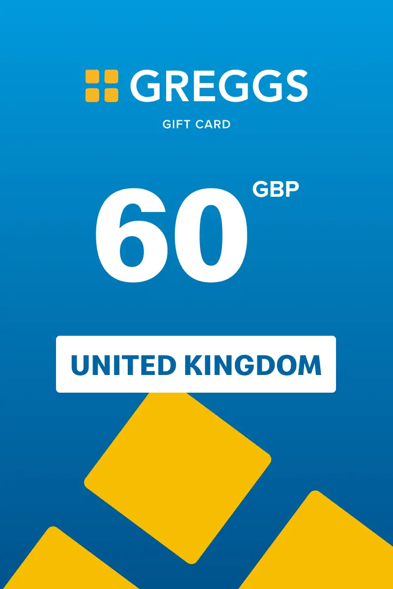 Greggs 60 GBP Gift Card (United Kingdom) - Digital Key