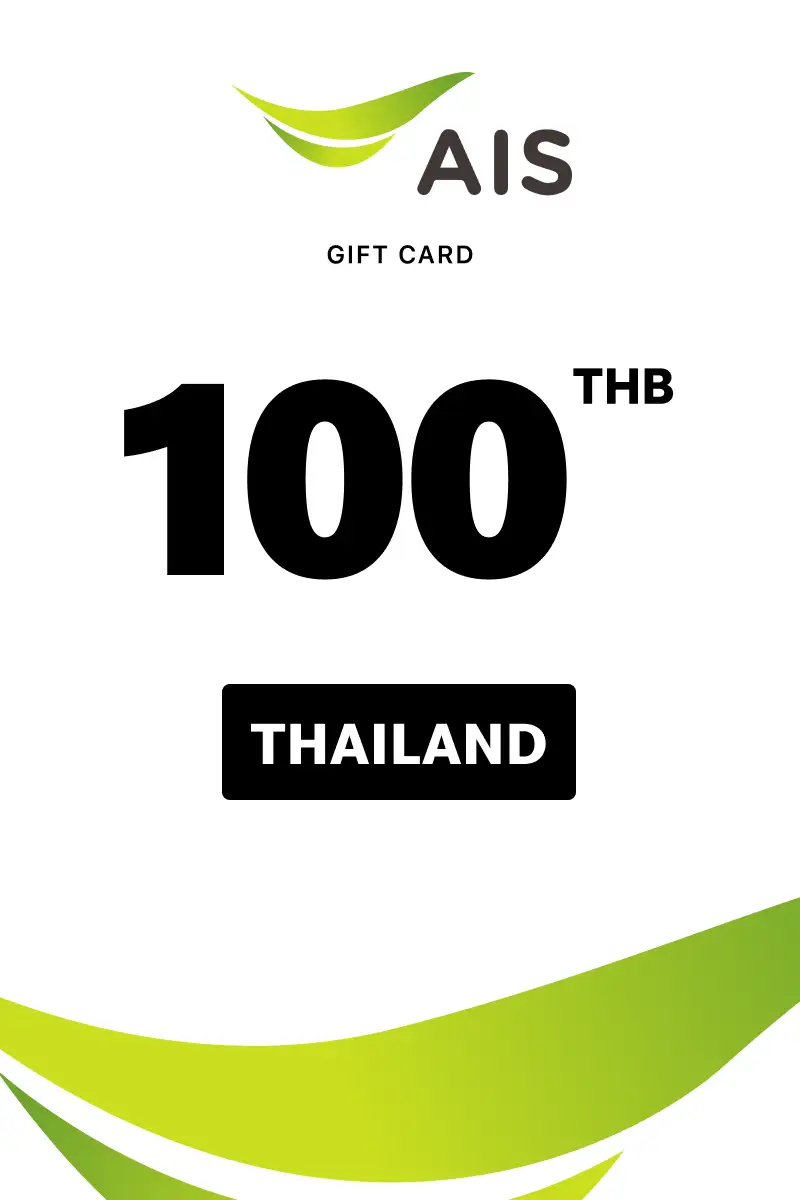 AIS 100 THB Gift Card (Thailand) - Digital Key