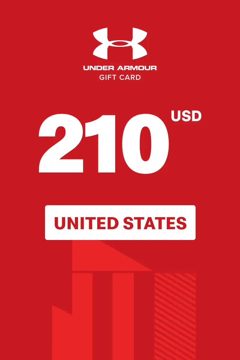 Under Armour 210 USD Gift Card (United States) - Digital Key