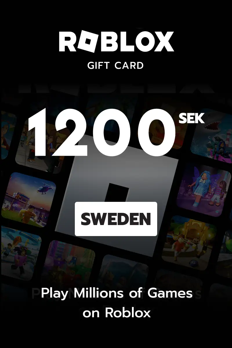 Roblox 1200 SEK Gift Card (Sweden) - Digital Key