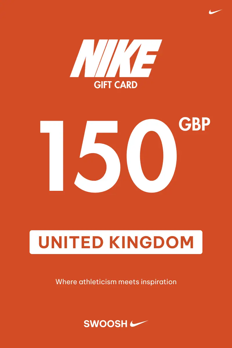 Nike 150 GBP Gift Card (United Kingdom) - Digital Key afbeelding 1