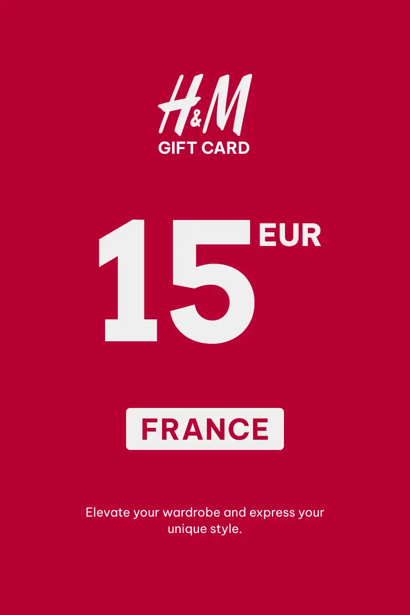 HandM 15 EUR Gift Card (France) - Digital Key