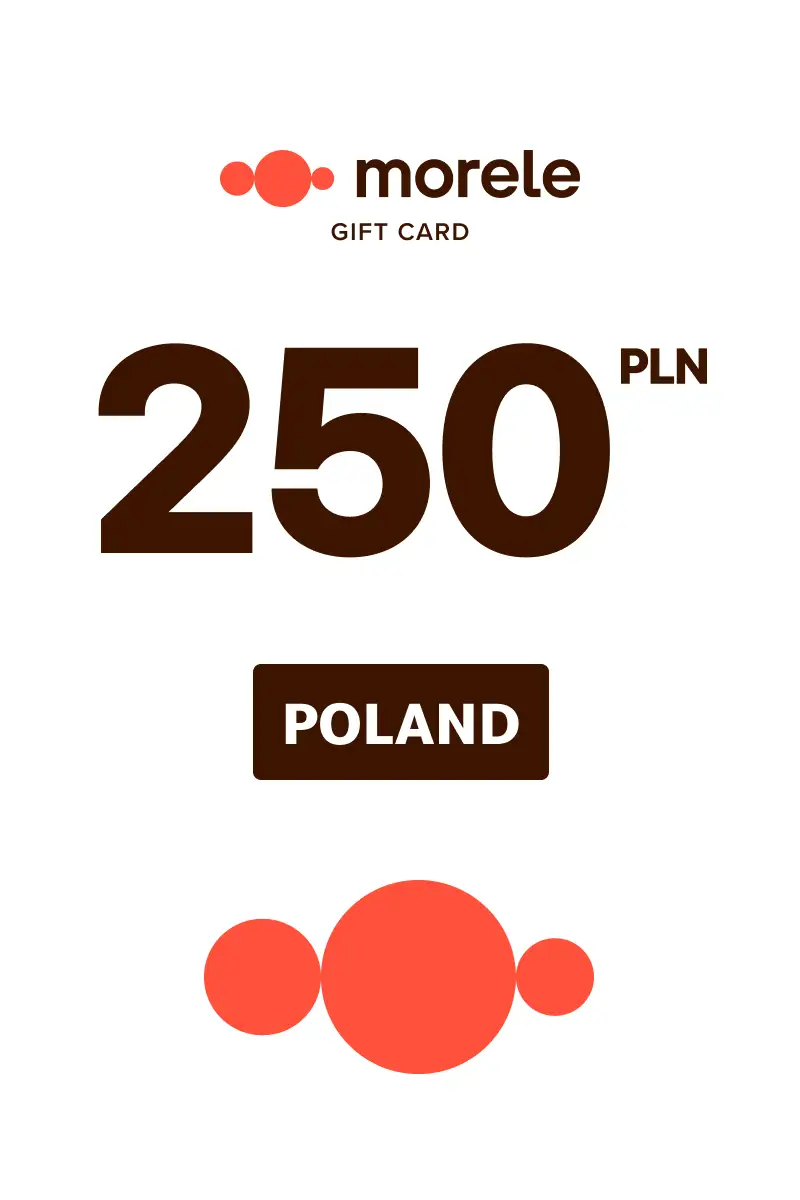 Morele.net 250 PLN Gift Card (Poland) - Digital Key