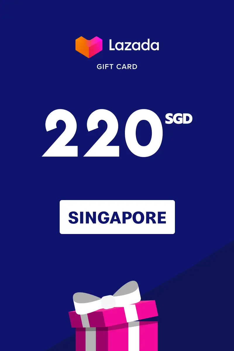 Lazada 220 SGD Gift Card (Singapore) - Digital Key