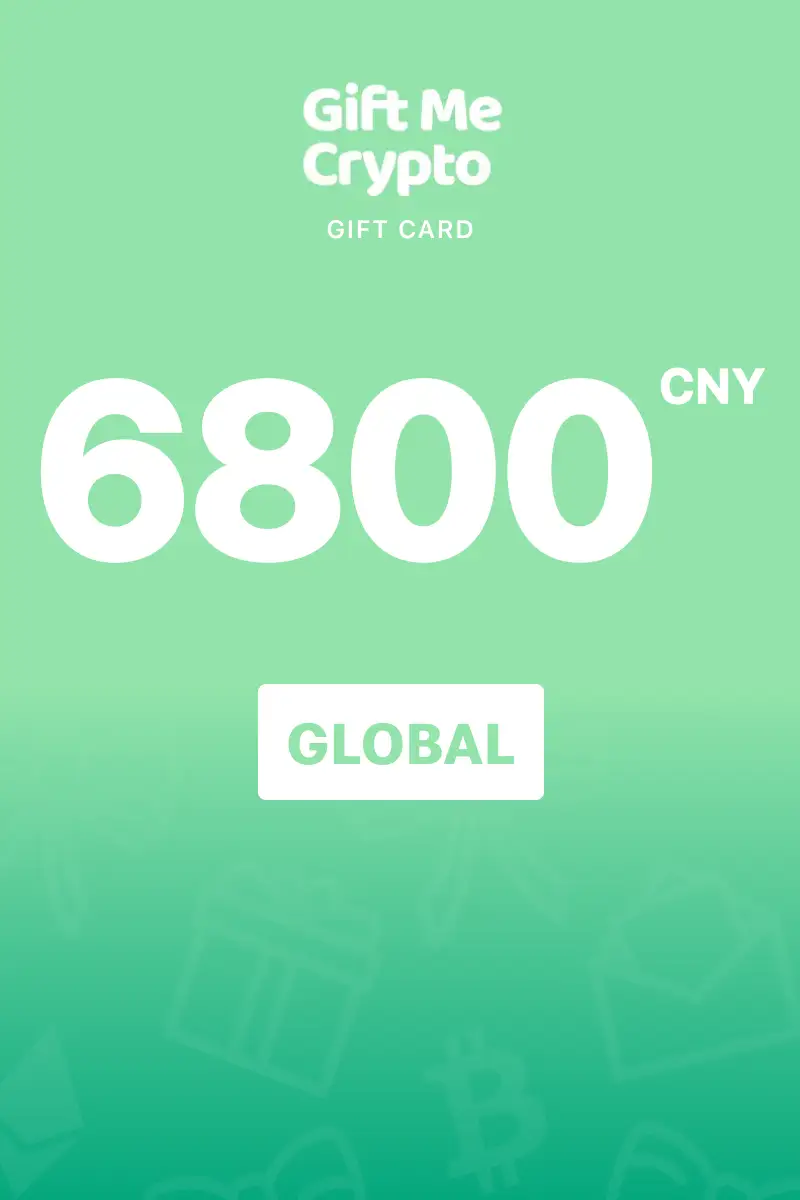 Gift Me Crypto 6800 CNY Gift Card (Global) - Digital Key