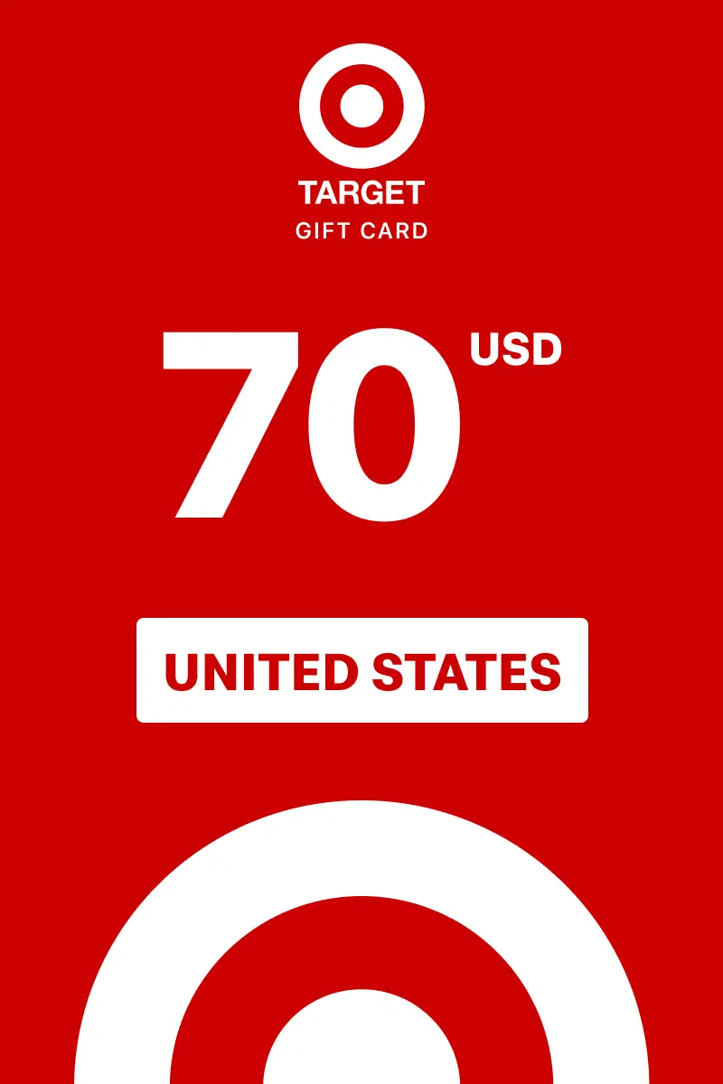 Target 70 USD Gift Card (United States) - Digital Key