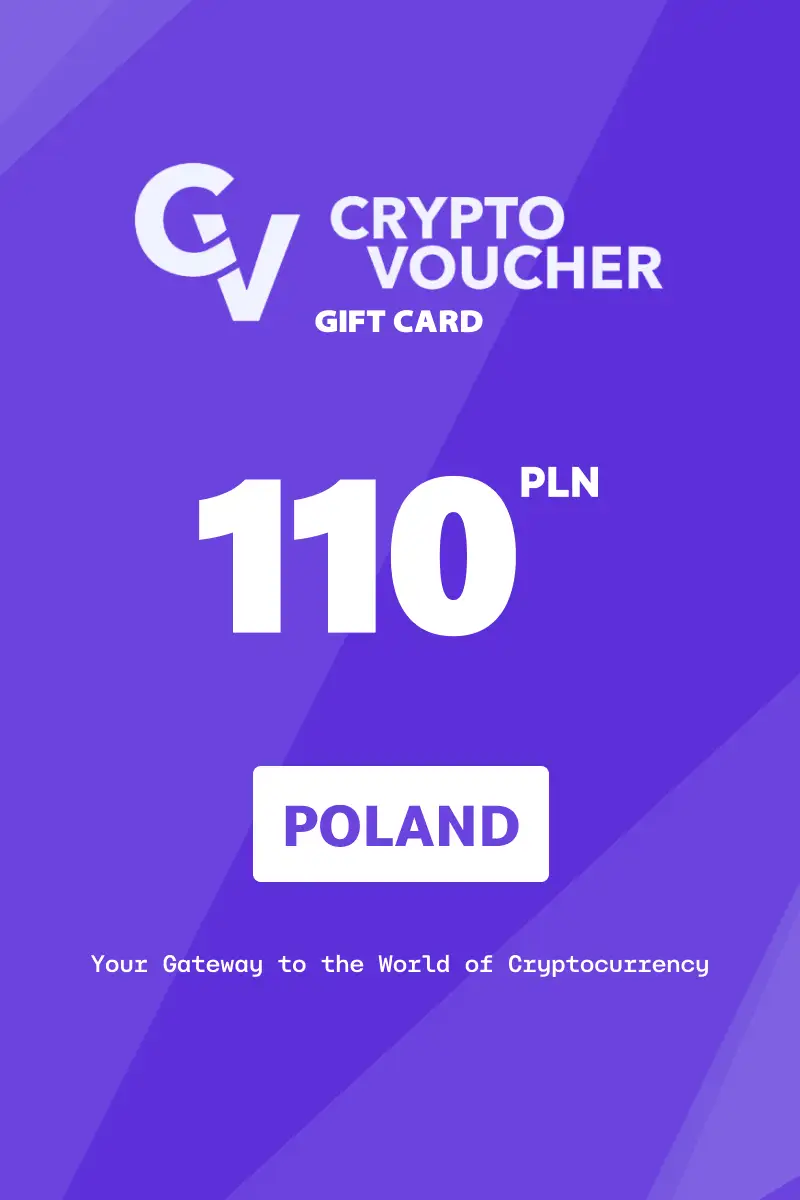Crypto Voucher 110 PLN Gift Card (Poland) - Digital Key