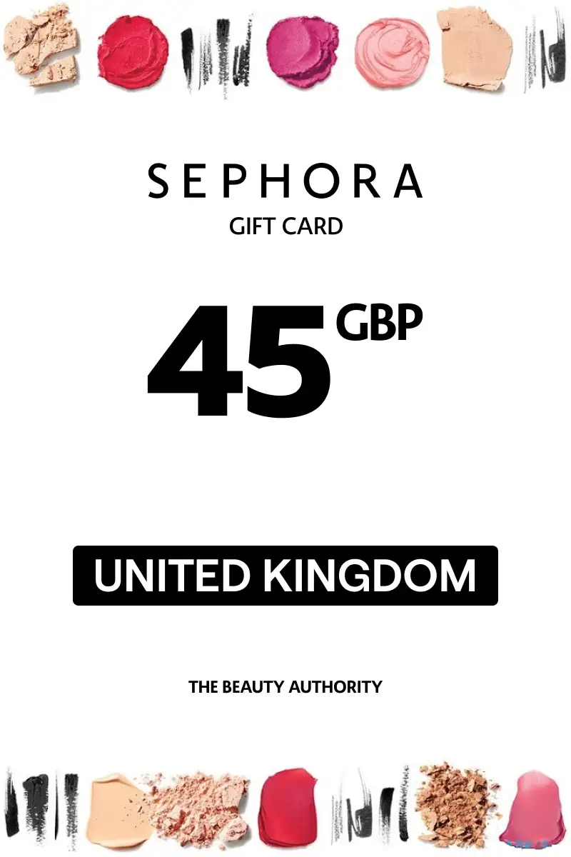 Sephora 45 GBP Gift Card (United Kingdom) - Digital Key