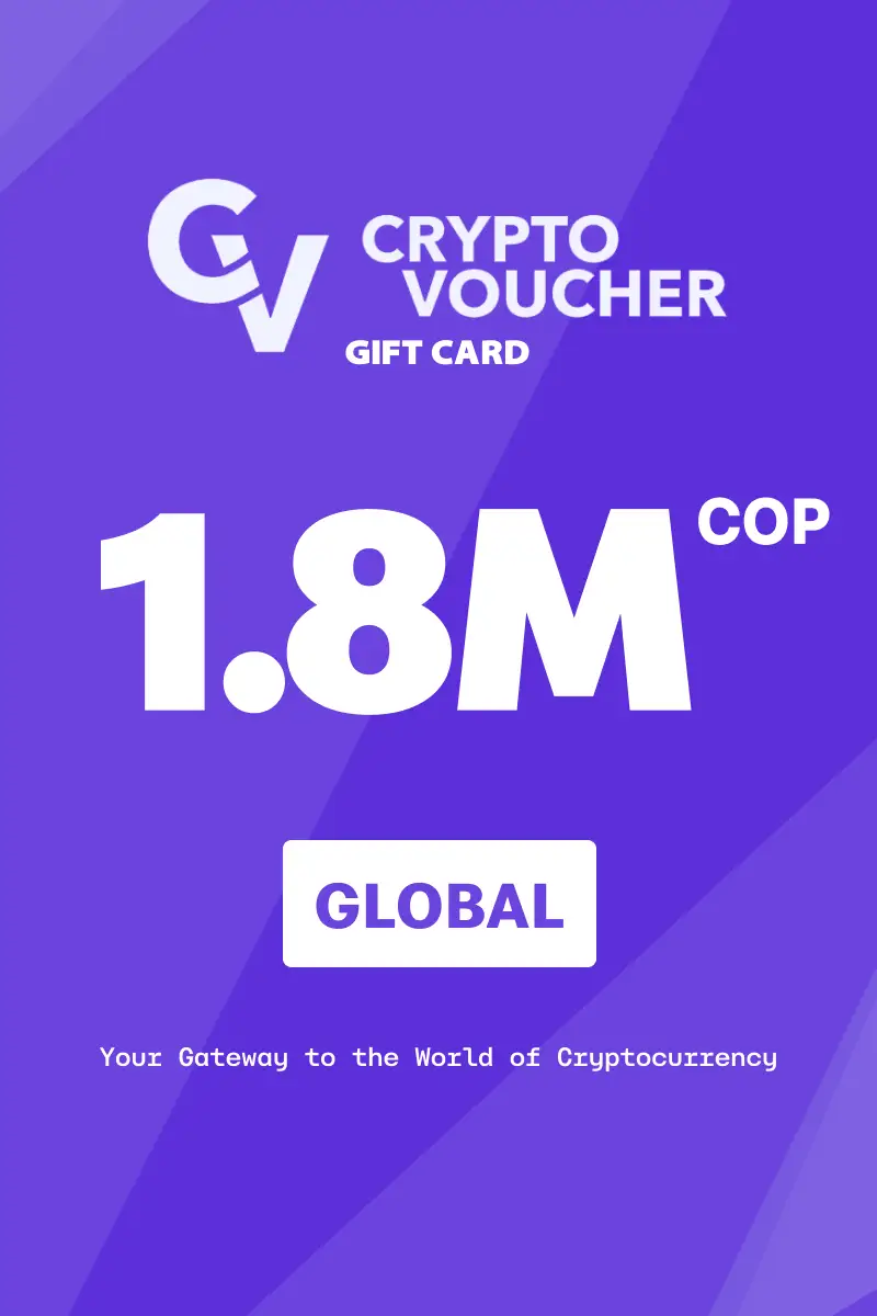 Crypto Voucher 1800000 COP Gift Card (Global) - Digital Key