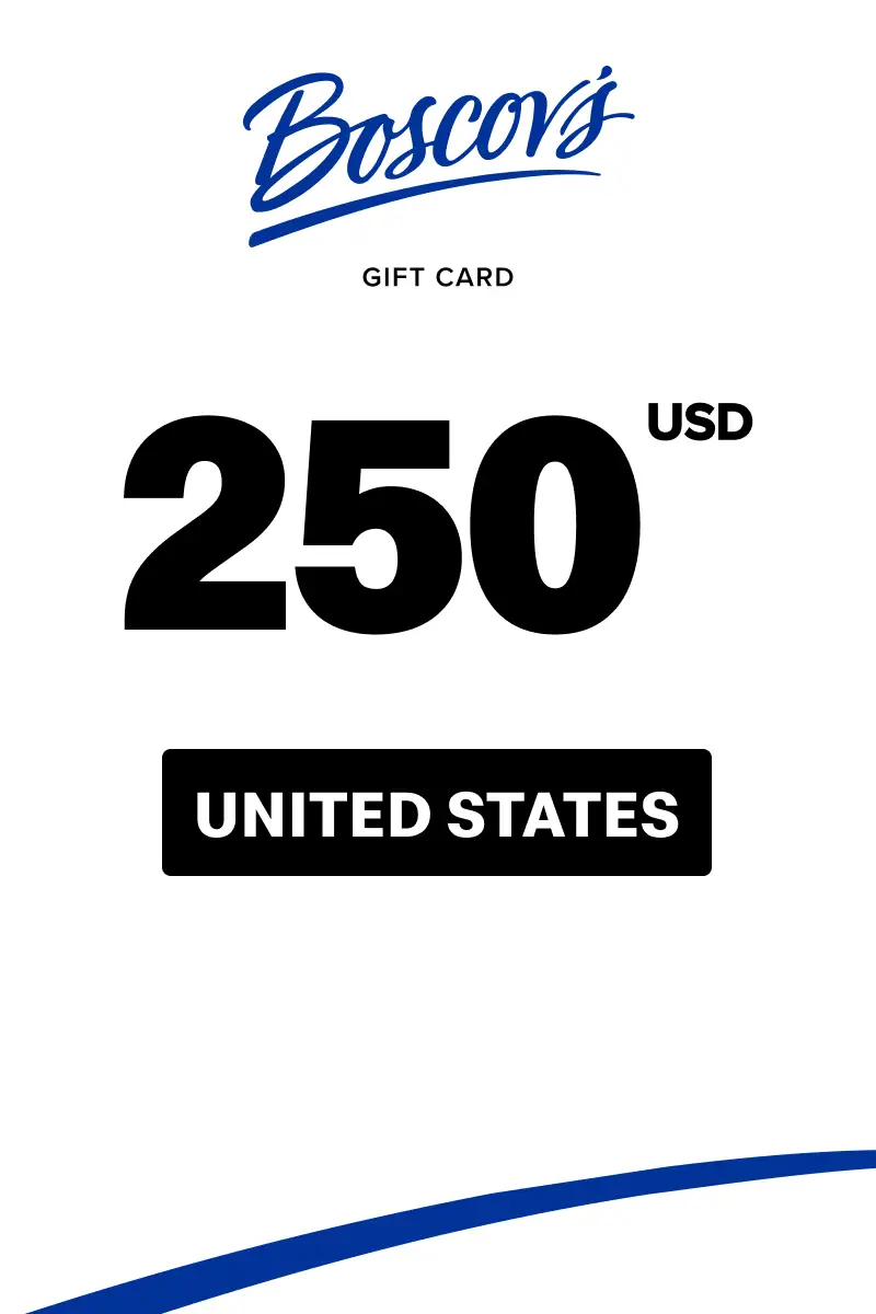 Boscov's 250 USD Gift Card (United States) - Digital Key