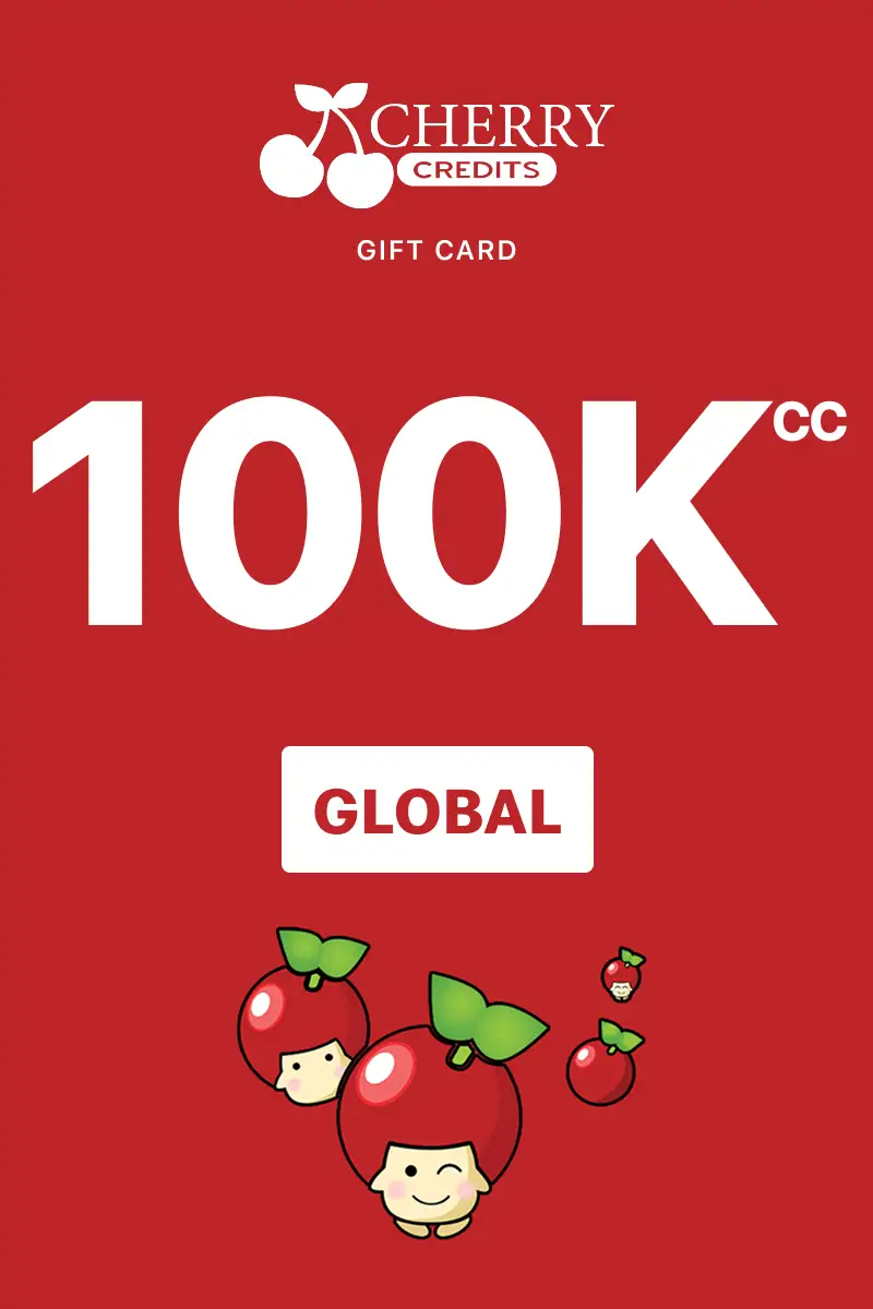 Cherry Credits 100000 CC Gift Card (Global) - Digital Key