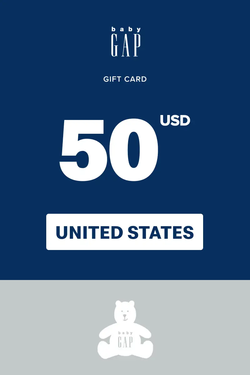 babyGap 50 USD Gift Card (United States) - Digital Key
