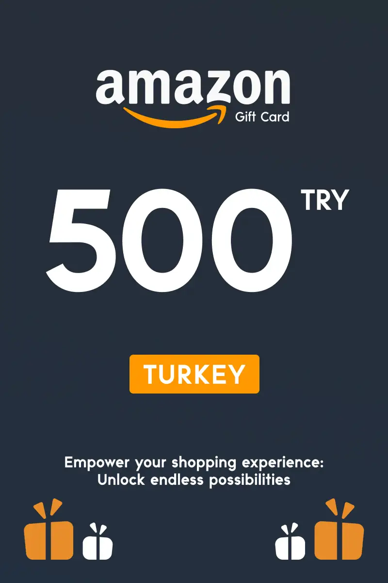 Amazon 500 TRY Gift Card (Turkey) - Digital Key