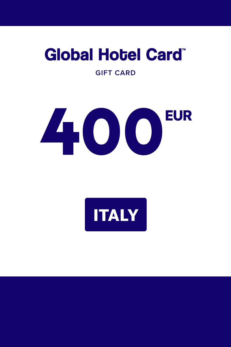 Global Hotel Card 400 EUR Gift Card (Italy) - Digital Key