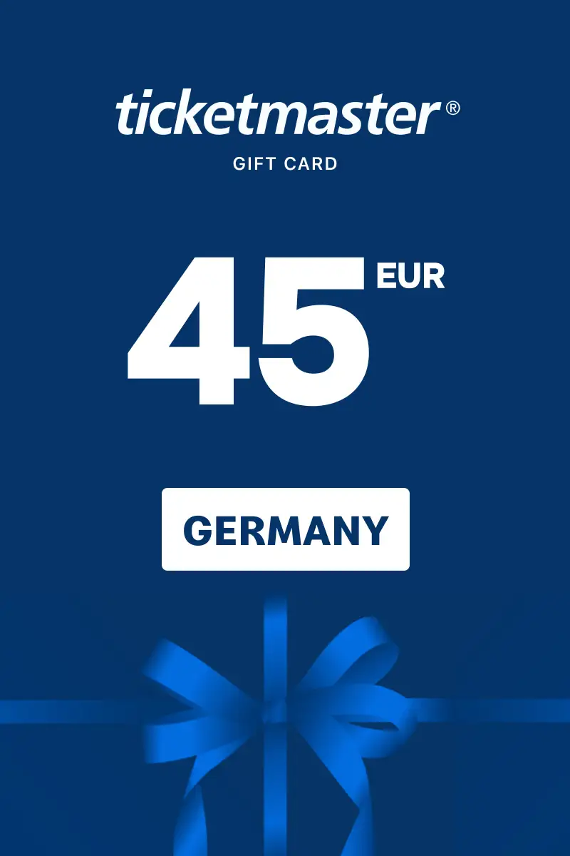Ticketmaster 45 EUR Gift Card (Germany) - Digital Key