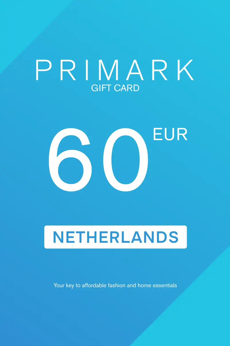 Primark 60 EUR Gift Card (Netherlands) - Digital Key
